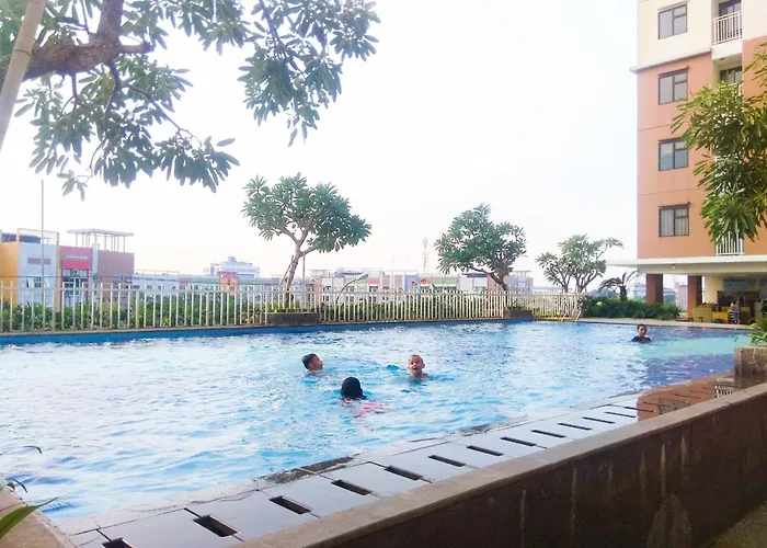 Homey And Simply 2Br At Lagoon Bekasi Town Square Apartment By Travelio