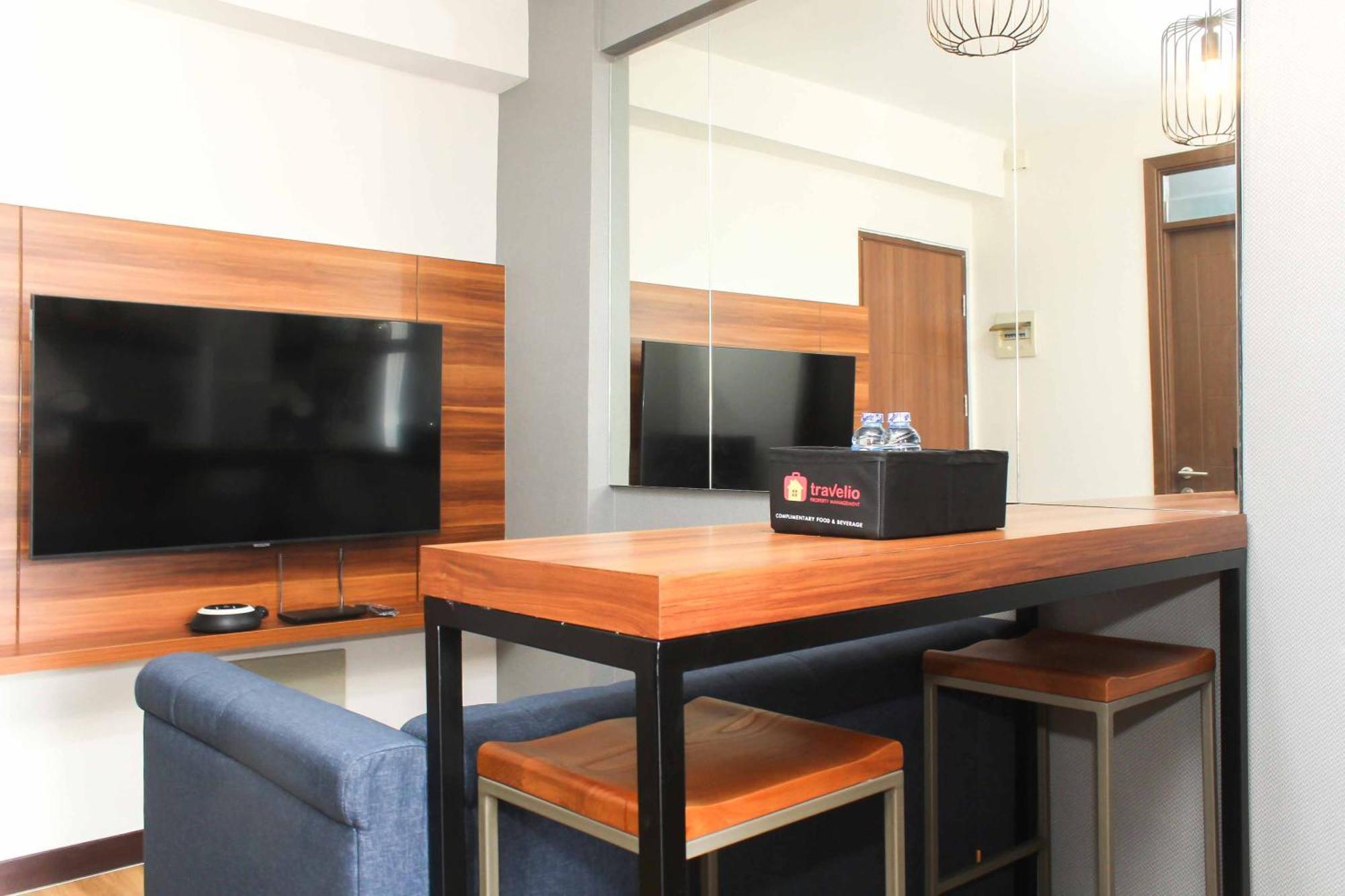 Apartemen Homey And Simply 2br At Lagoon Town Square By Travelio